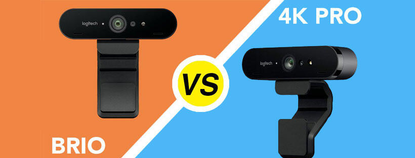 So sánh Logitech Brio 4k vs 4k Pro chi tiết